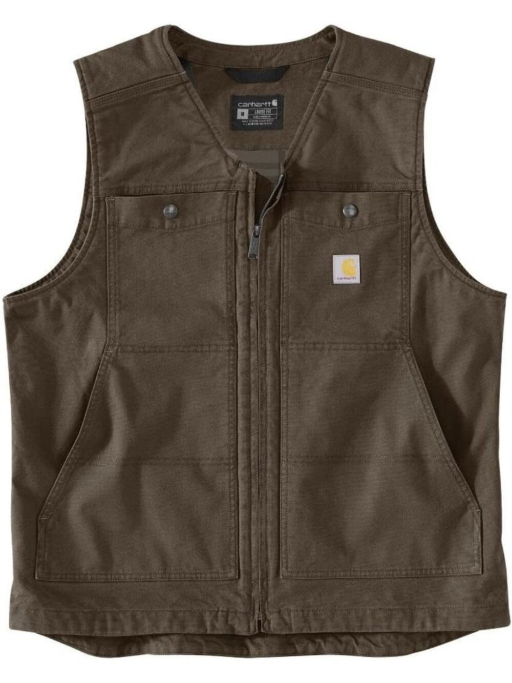 Men's Relaxed Fit Duck Vest | Warm, Durable Outdoor Layer | Perfect for Fall